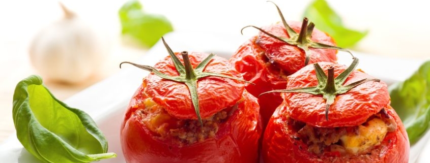 Quinoa Stuffed Tomatoes