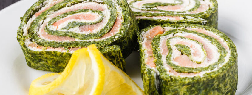 Spinach rolls