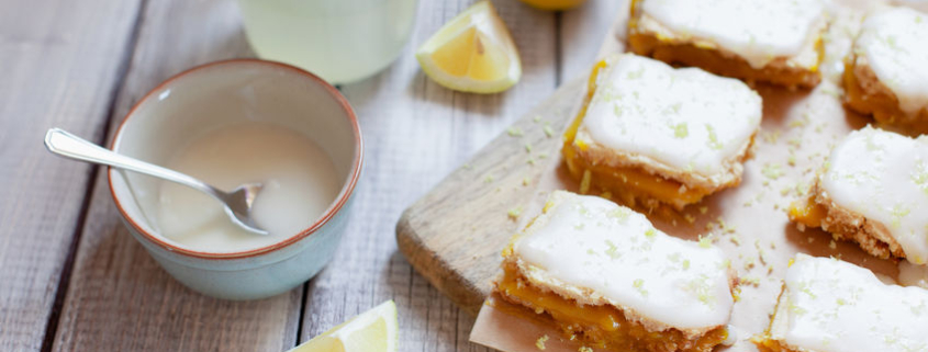 Lemon brownies