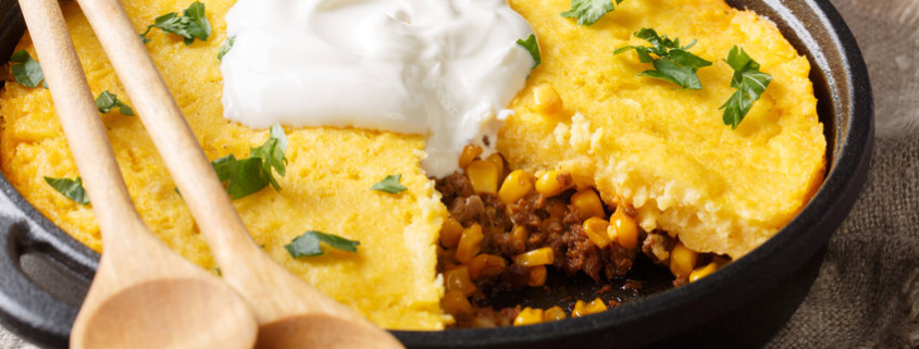 Sausage Tamale Pie